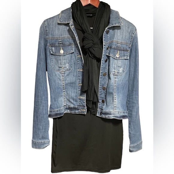 T-Shirt Dress Short Sleeve Mini Basic T-Shirt Dress in Black Size Small - Picture 13 of 13